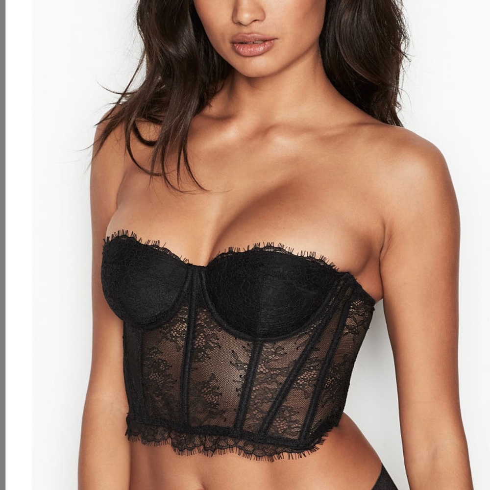 Unlined Strapless Bustier